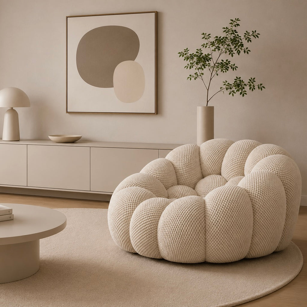 Bulo - Fauteuil compressé - Sable