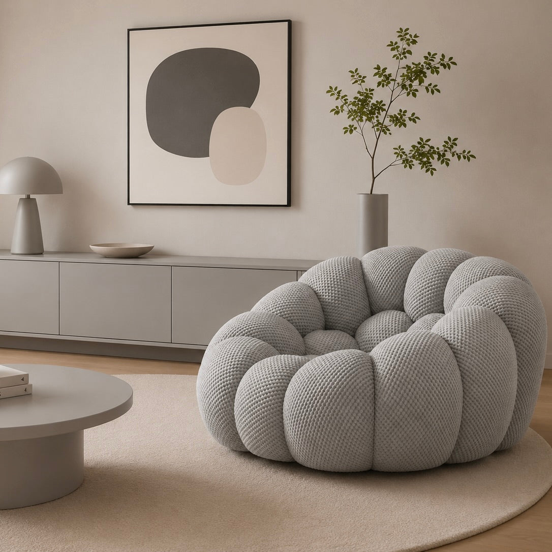 Fauteuil Bulo - Argent