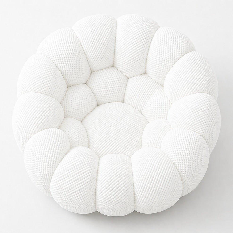 Fauteuil Bulo - Blanc