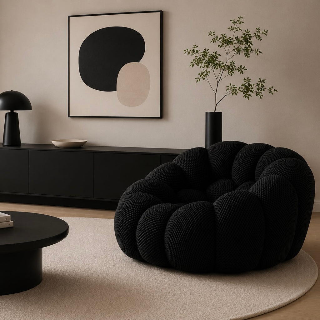 Fauteuil Bulo - Noir