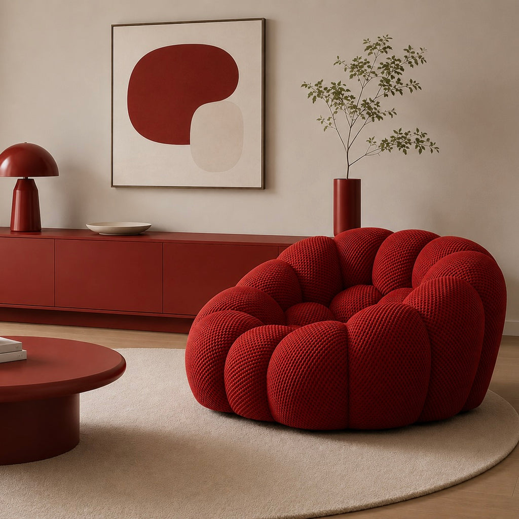 Fauteuil Bulo - Rouge