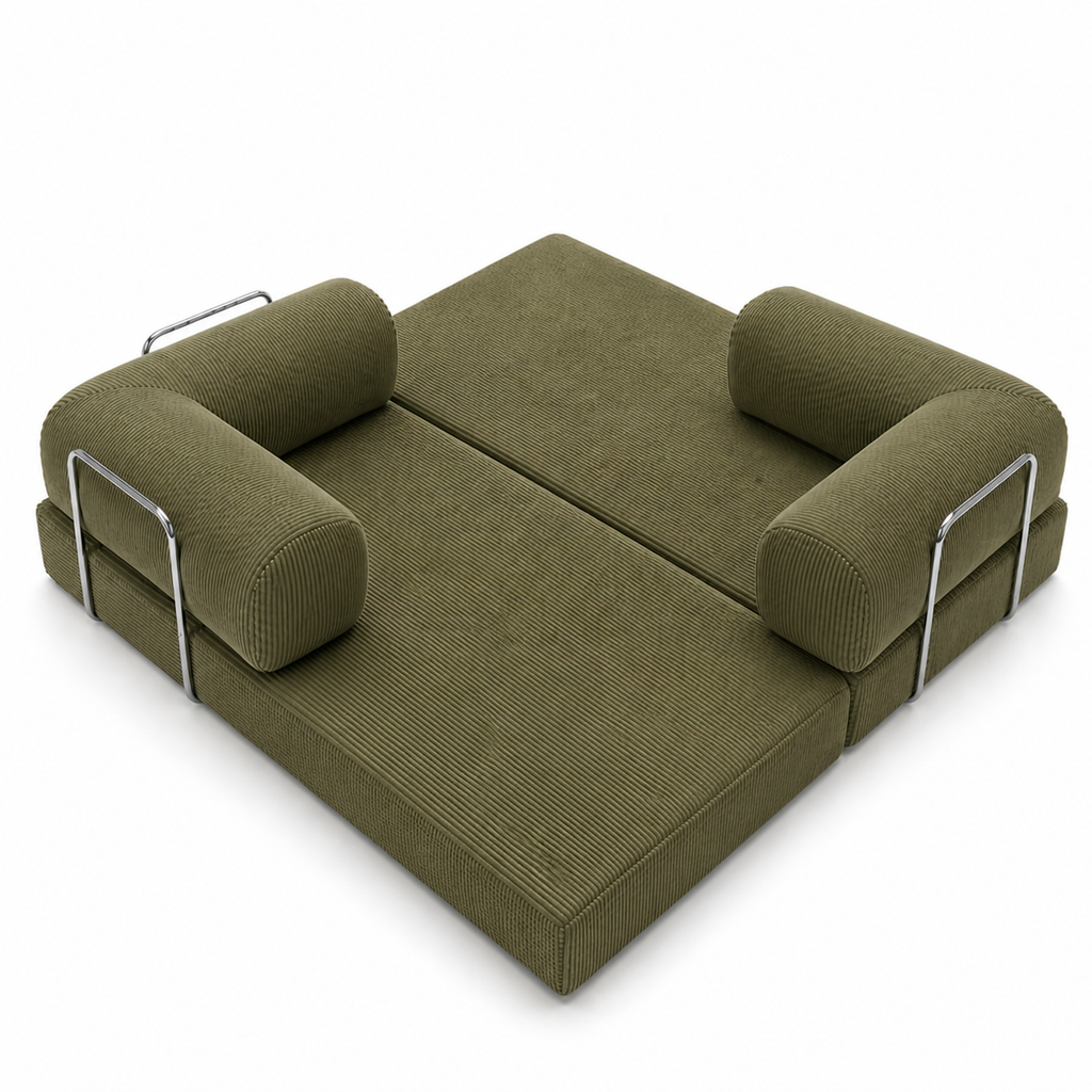 Modu - Canapé compressé - Olive