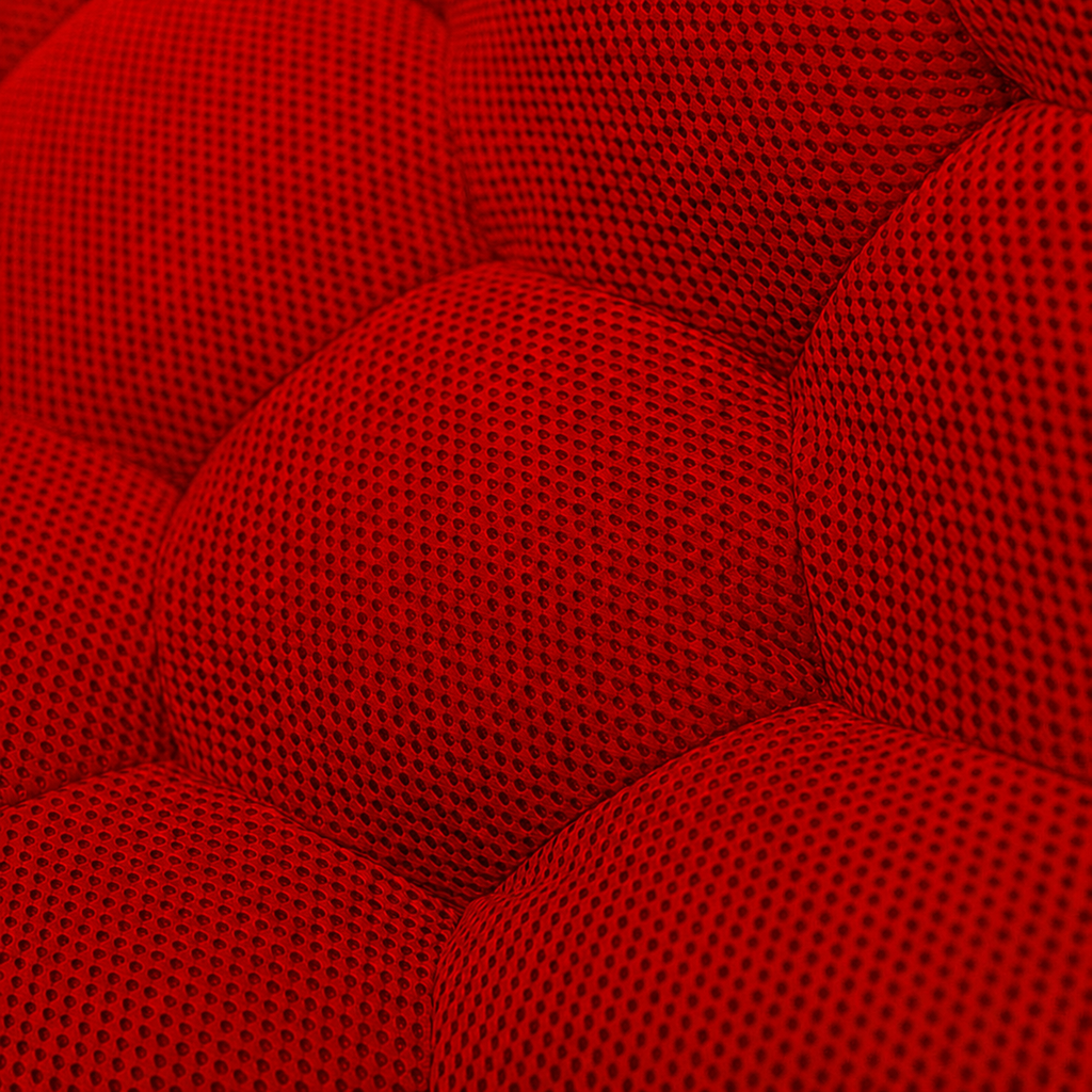 Bulo - Fauteuil compressé - Rouge