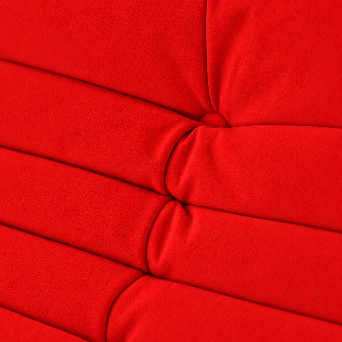 Lopo - Fauteuil compressé - Rouge